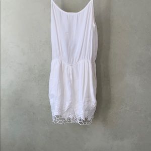 super cute kimchi blue white romper